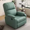 Sofá espacial de primera clase para sala de estar, silla perezosa multifuncional para dormitorio, silla mecedora giratoria eléctrica para computadora de manicura individual, de madera