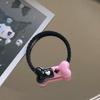 Dulce fresco y2g serie coolomi clip pequeño anillo para pelo de bebé ins estilo oscuro lazo mini pasador tocado