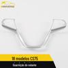 Aplicável a 18 Moldura de Decoração do Volante CS75 Adesivos de Decoração para Mesa de Instrumentos do Volante de Controle Central CS75 Acessórios para Carros Suprimentos