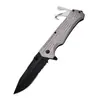 Cuchillo de Plástico de Fibra de Vidrio de Nylon para Exteriores de Alta Dureza Herramienta Multifuncional Navaja Plegable Cortador de Cuerda de Supervivencia para Exteriores Navaja Plegable