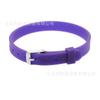 (Correa de muñeca de silicona de 8 mm) Pulsera de silicona de moda coreana para hombre y mujer