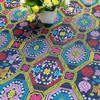 Tecido Tradicional Étnico Zhuang Material de Brocado Zhuang Estilo Étnico Jacquard Pano Zhuang Roupas DIY Adereços de Cabeça Roupas Toalha de Mesa de Conferência