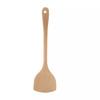 Espátula de Madeira para Panelas Antiaderentes, Espátula de Cozinha de Madeira com Cabo Longo, Espátula de Cozinha de Madeira Resistente a Altas Temperaturas, Essencial na Cozinha