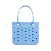 Um Essencial para Viagens de Verão à Praia na Europa e América: Bolsa de Praia de Eva, Impermeável, Grande Capacidade, Bolsa Tote Prática, Bolsa Perfurada, Essencial para Férias