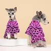 Comercio exterior nuevo ropa de dos patas con estampado de leopardo para perro ropa para mascotas pequeñas y medianas oso bomei koji oso teddy venta al por mayor