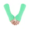 Serie de otoño e invierno de nuevos guantes de medio dedo guantes de dedo abierto guantes de lana guantes largos plegables fabricantes al por mayor