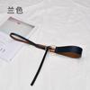 En stock Cinturón de Cuero con Nudo Moda para Mujer Decorativo Vestido Abrigo Cinturón para Mujer Abrigo Combinable Cubre Cintura para Mujer