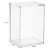 Caja Protectora para Caja Ciega Funko Pop de 4 pulgadas, Caja de Almacenamiento y Exhibición, Caja de Exhibición de Figuras Independiente Totalmente Transparente