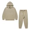 Ropa Infantil de Xinjiang Marca de Tendencia Europea y Americana Niebla Pequeño, Mediano y Grande Infantil Algodón Terry 340g Conjuntos para Niños y Niñas