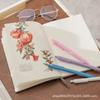A5 Patrón Lichi Línea Horizontal Piel Suave Cuaderno de Mano Diario de Alto Valor Cuaderno de Negocios Cuaderno de Mano Personalización