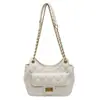 Bolso Acolchado de Cadena de Alta Gama para Mujer 2026 Nuevo Elegante Bolso de Hombro Axila Estilo Chanel Bolso Cruzado Versátil