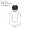Botellas dispensadoras de perfume de bayoneta con tapas de resina, al por mayor en stock, botellas de perfume de vidrio transparente, botellas de bayoneta, botellas de perfume vacías