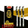 Venta al por mayor directa de fábrica oro 009 estándar europeo bolígrafo de gel 0.5mm bolígrafo de firma bolígrafo de tinta negra bolígrafo de carbono