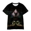 Camiseta Nueva de Gran Venta Transfronteriza Temu Estampado 3D Mito Negro Wukong Casual de Manga Corta Transpirable de Secado Rápido Camiseta al por Mayor