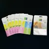 Saco autoadesivo para fio de fone de ouvido U38 saco autoadesivo para fone de ouvido U24 saco metalizado com impressão colorida U19 autoadesivo para embalagem de fio de fone de ouvido