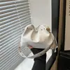 Bolso tipo cubo grande de moda y minimalista estilo coreano, nueva colección otoño 2026, bolso de hombro/bolso cruzado relajado y casual