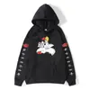 Sudadera talla europea suéter anime suéter Naruto para hombre moderno Harajuku Street sudadera para pareja extragrande
