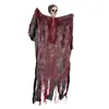 Colgante de Fantasma Colgante de Halloween Calavera de Horror Manchada de Sangre Arreglo de Accesorios Decorativos Gasa Sangrienta Escena Porche Terraza