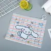Bolsa con Cremallera de Plástico Sanrio Bolsa para Documentos de Estudiante Gran Capacidad Bolsa para Documentos Papelería Bolsa para Bolígrafos Bolsa Pequeña para Empaquetar Regalos