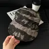Boina Vintage Desgastada Plisada para Mujer, Estilo Wasteland de Verano, Gorra de Periódico Moderna y Versátil