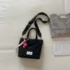 Bonita Xiaomi Home 2026 Verão Novo Pequeno Fresco Bolinhas Bolsa Transversal para Celular Estilo Coreano Bolsa de Mão Menina Bolsa de Balde de Água