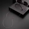 Corrente para Óculos de Sol Vintage com Malha de Cobra, Corrente de Pescoço Vintage Antiderrapante Anti-Perda, Corrente para Óculos de Leitura com Cordão Venda por Atacado