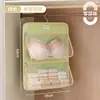 Bolsa de almacenamiento colgante para ropa interior, bolsa colgante mágica para guardar calcetines, organizador de calcetines de pared para armario de dormitorio estudiantil