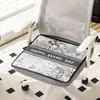 Cojín de Seda de Hielo, Cojín Lindo de Trasero de Panda, Cojín para Silla de Oficina que No da Calor en Verano, Cojín Fresco y Transpirable para Dormitorios de Estudiantes