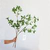 Relógio de Parede Japonês Simulado Cavalo Madeira Bêbada Plantas Verdes em Vaso Atacado Adereços de Fotografia Decoração de Interiores Arte Floral Única Altamente Artificial