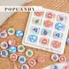 Bolsa de Cuentas Hecha a Mano Estampada Linda Consola de Juegos Tamagotchi Nubes y Estrellas Accesorios de Joyería Colgante Cuentas