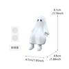 Adornos Navideños Transfronterizos Nuevos Halloween Navidad Adornos de Fantasma Sentado Calavera Pueden Decorar Fantasmas