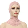 Venta Caliente Transfronteriza Estilo Nuevo Gorro Base de Algodón Mercerizado de Una Sola Capa Pañuelo para la Cabeza de Cobertura Total de Tamaño Grande Gorro para Mujer En Stock Venta al por Mayor