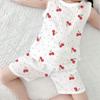 Chaleco y Shorts de Verano Finos Tipo Ropa para el Hogar Sin Mangas Algodón Puro Niños y Niñas Chaleco y Shorts Sin Mangas