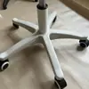 Ruedas Giratorias Negras para Silla, Patas de Silla, Patas de Nylon, Patas de Cinco Estrellas, Patas de Silla de Computadora, Base de Soporte para Accesorios de Oficina