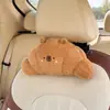 Reposacabezas y soporte lumbar para coche nuevos de Blue Rain: un cojín para asiento de coche creativo, con temática de dibujos animados, que protege el cuello y es lindo para usar en el coche