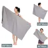 Toalla de Playa de Color Sólido Amazon Toalla de Secado Rápido Microfibra Natación Fitness Toalla Cálida Color Liso Portátil Toalla de Baño