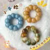 Cuentas de Ajo de Semilla de Bodhi Multicolor para que los Estudiantes Jueguen, Juguete Giratorio a Mano para Aliviar el Estrés, Cuentas de Oración Budistas, Venta al por Mayor