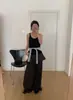 Camisole de Tricô Bolhas de Refrigerante para Mulheres, Novo Estilo Gola U Primavera/Verão 2026, Elegante e Ajustada ao Corpo, Adequada para Usar em Camadas, Amigável à Pele.