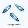 Dongzhou Gota d'Água de Cristal Base Pontiaguda Strass Acessórios para Joias DIY Pingente de Colar Strass de Vidro Super Brilhante Strass K9