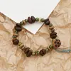Cadena para Teléfono Móvil de Grano de Café Real Natural Pulsera Creativa de Grano de Café Calabaza DIY Mejor Regalo para Amiga Lugar Turístico Venta Caliente Suministro