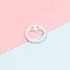 Acero Inoxidable Espejo 12mm Doble Agujero Recorte Corazón Corazón Melocotón Cara Sonriente Colgante Redondo Pulido Fino Accesorios para Joyería DIY