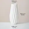 Atacado Transfronteiriço Vaso de Cerâmica Moderno Minimalista para Flores Secas, Decoração de Casa para Mesa de Jantar da Sala de Estar, Pequeno Luxo com um Toque de Alto Padrão