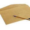 Mu Guang Simples Criativo Em Branco 150g Papel Kraft Vintage Engrossado Armazenamento Envelope Capa de Cartão Postal