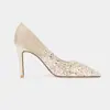 Zapatos de Tacón Alto Apuntados Hechos a Medida Transfronterizos de Fábrica Original para Mujer con Tacones Finos, Adecuados para Cheongsam, Zapatos de Boda de Correa Única