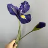 Alta qualidade simulação alice íris buquê de flores flor sentido avançado sala de estar arranjo de flores de mesa ornamentos florais