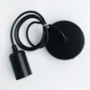 Portalámparas colgante de rosca E27 portalámparas con cable para colgar lámpara kit DIY accesorio para lámpara colgante vintage para comedor