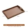 Caja grande de nogal negro caja de almacenamiento de escritorio tronco oficina llave porche joyería papelería madera maciza clasificación artículos varios