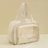 Runhui pedidos pequeños hechos a medida productos impresos listos para usar, pedido mínimo 50 piezas, bolsa de playa transparente, neceser impermeable, bolsa de separación seca y húmeda