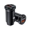 Nuevo Cargador de Coche Metálico Mini Cargador Dual Súper Rápido de 48W Cargador Flash PD36W Adecuado para Cargador de Coche Apple