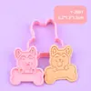 Molde para Estampar Galletas DIY Serie Perros Mascotas con Diseño Realista de Prensa 3D, Imprescindible para la Interacción Padres e Hijos